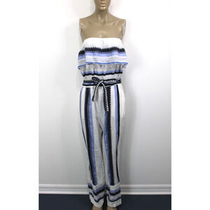 LemLem by Liya Kebede Aster Strapless Jumpsuit Size L